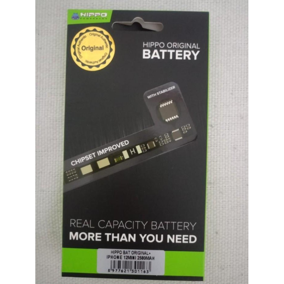 Hippo Battery Original Iphone 12 Mini 2580 Mah