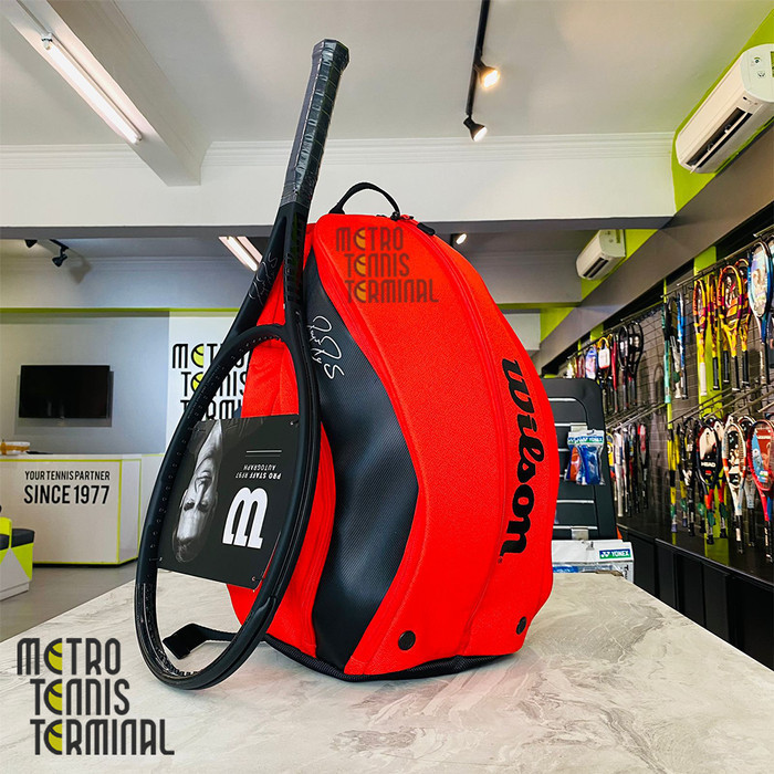 TAS WILSON FEDERER DNA BACKPACK ( TAS RAKET TENIS )