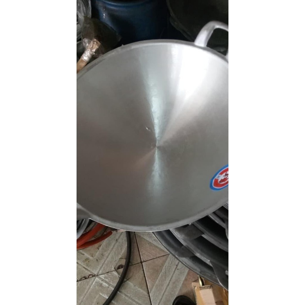 Wajan / Katel / Kuali Ggorengan Alumunium No 20 / 50Cm Gajah