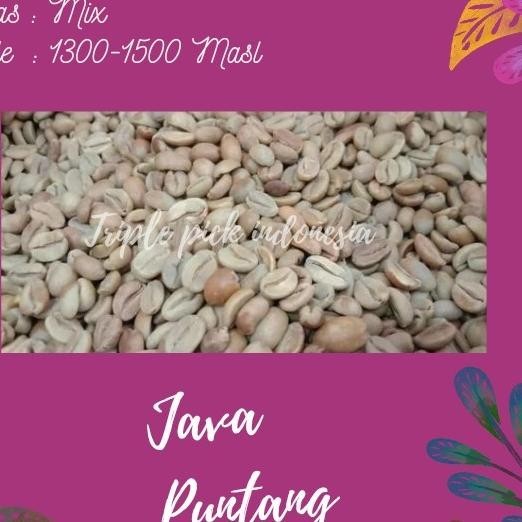 

Green Bean / Biji Kopi Arabika Puntang - Natural Green Beans Ter