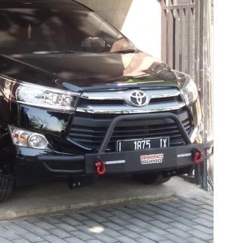 Tanduk Depan Innova All New Model Bumper Guard Towing Bar Rhino Besi