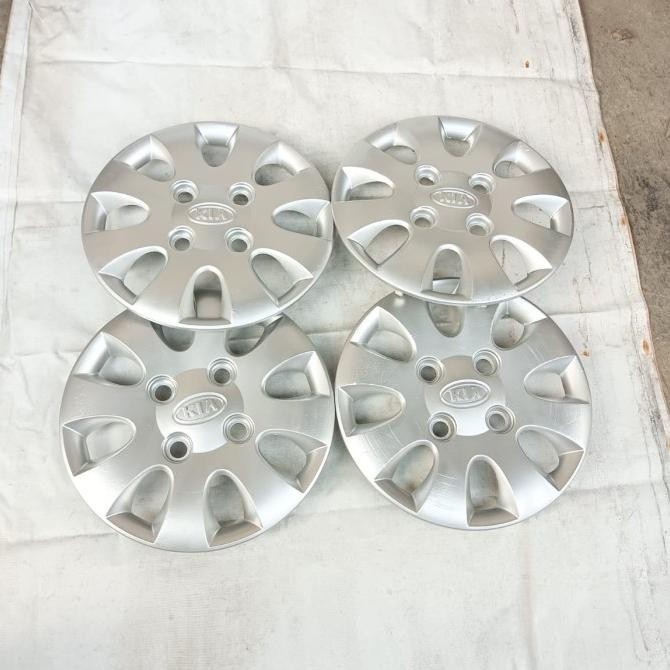 [FRM] WHEELDOP DOP VELG KIA RING 13 PCD 114 BEKAS ORIGINAL 4 BIJI