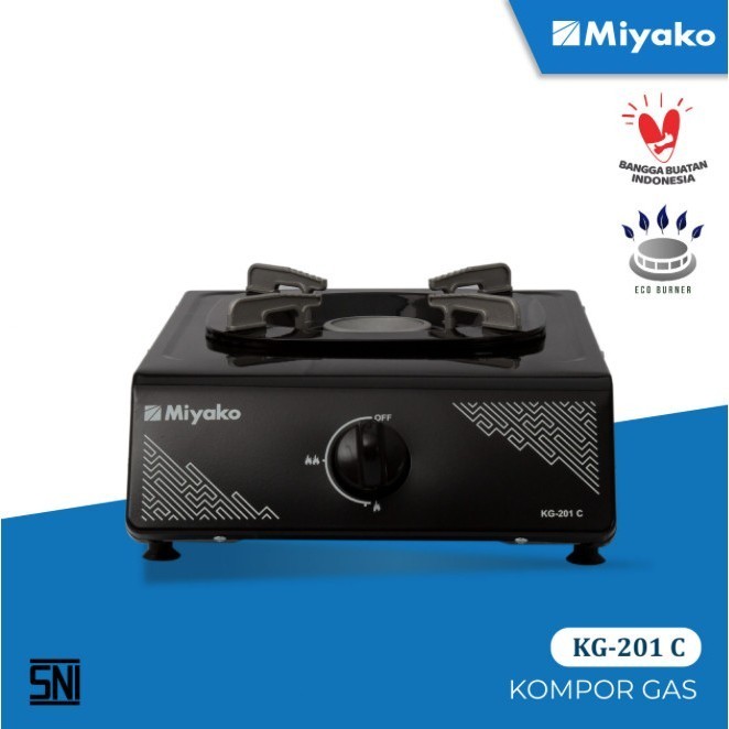 Kompor Gas Satu Tungku Miyako KG 201 C 201C KG201C 1