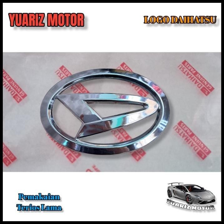 GRATIS ONGKIR LOGO GRILL DEPAN DAIHATSU TERIOS LAMA ORIGINAL/LOGO GRILL DEPAN TERIOS 