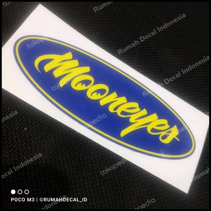 

TERBARU STIKER MOON EYES OVAL !!!!!!