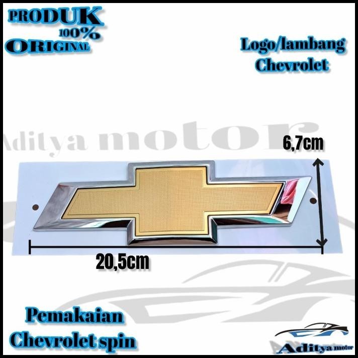 BEST DEAL LOGO CHEVROLET SPIN ORIGINAL EMBLEM CHEVROLET SPIN ORIGINAL 