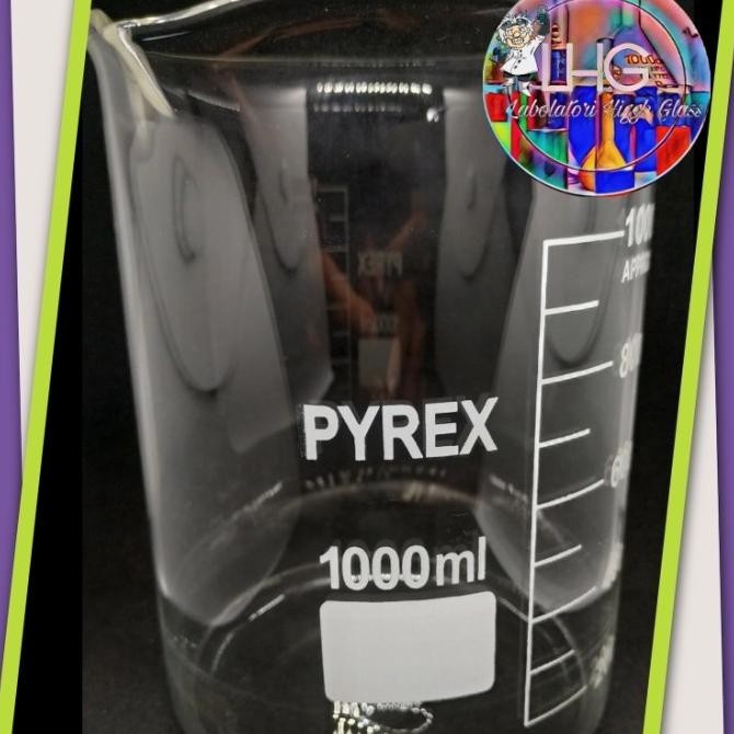 Beaker Glass 1000 Ml Pyrex