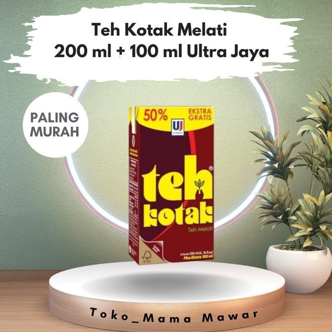 

Terlaris Paling Murah Teh Kotak Melati 200 Ml + 100 Ml Ultra Jaya Ready Stok