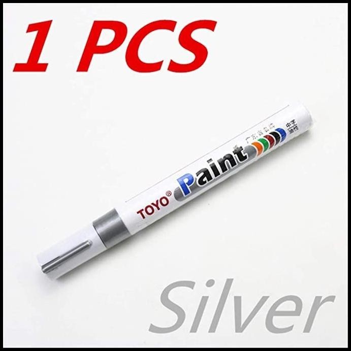 

GRATIS ONGKIR SPIDOL BAN MOBIL MOTOR TOYO PAINT MARKER ORIGINAL WARNA SILVER !!!!