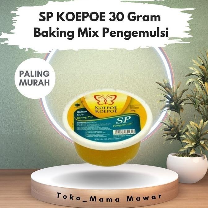 

Terlaris Paling Murah Sp Koepoe 30 Gram Kupu Baking Mix Pengemulsi Ready Stok
