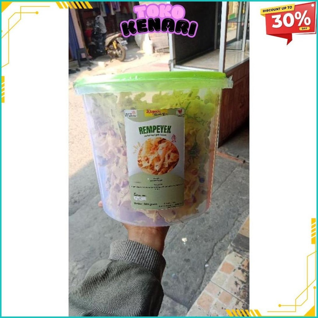 

(Terlaris ) Peyek Kacang Tanah/Peyek Kacang/Rempeyek Kacang Gratis Ongkir