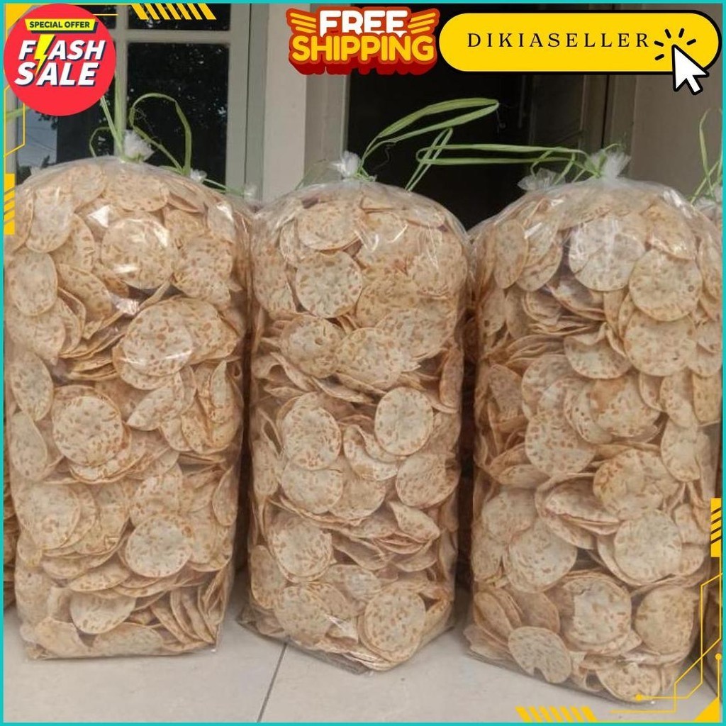 

1 Ball / 2Kg Keripik Tempe Sagu (Sesuai Foto) Terlaris
