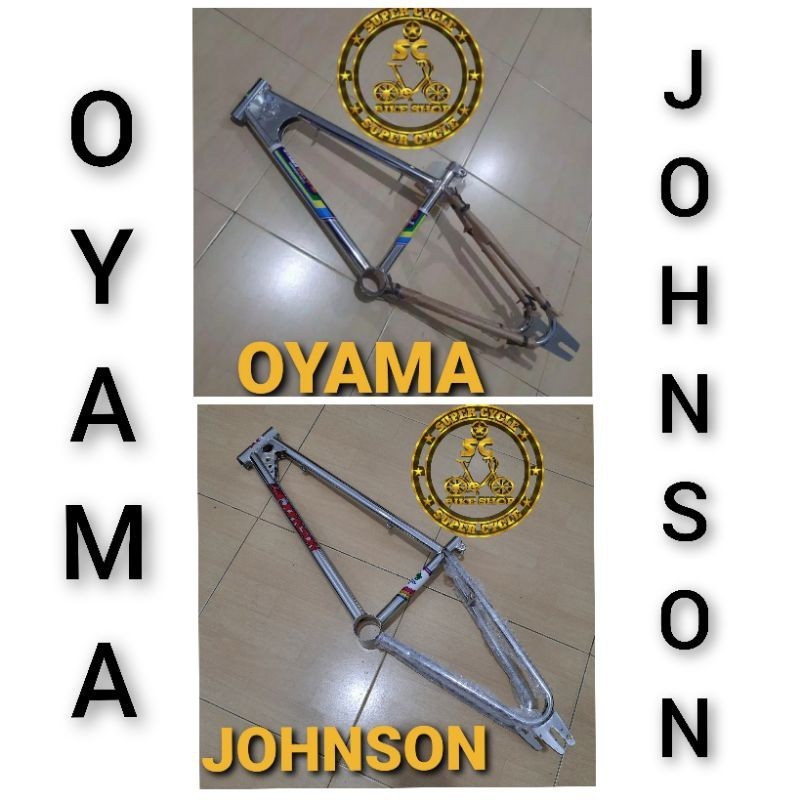 Berjaya Bike - FRAME BMX OYAMA / JOHNSON CHROME