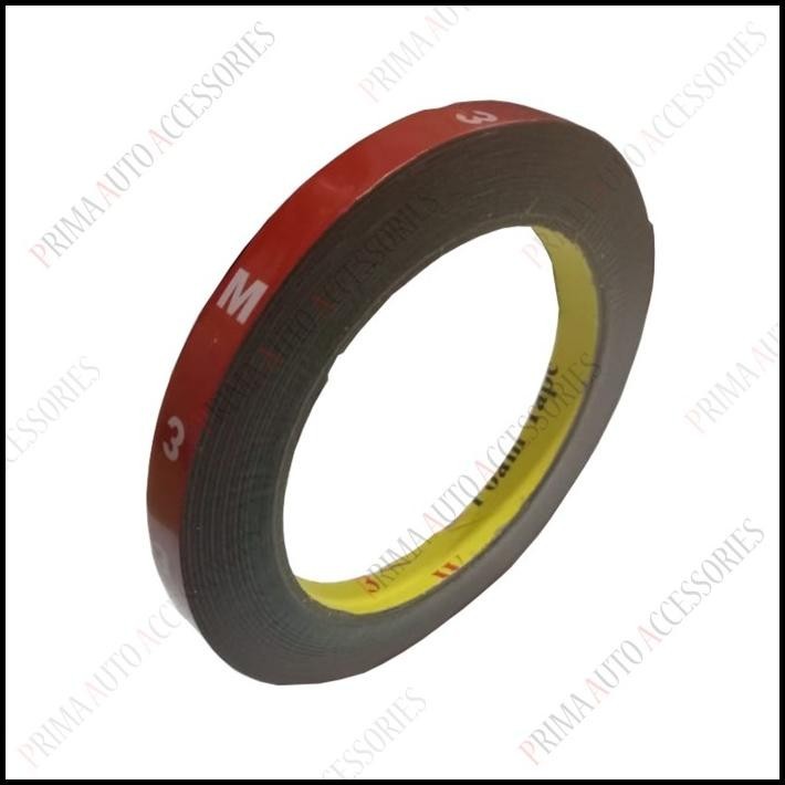 

HOT DEAL PEREKAT / DOUBLE TAPE MMM MERAH 10 MM X 5 METER !!!