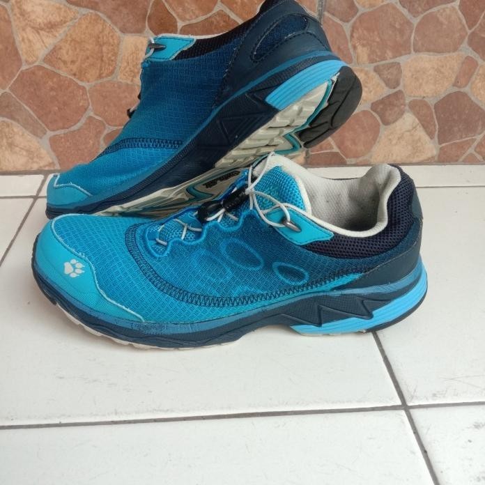 SEPATU JACK WOLFSKIN BLUE ORIGINAL UNISEX