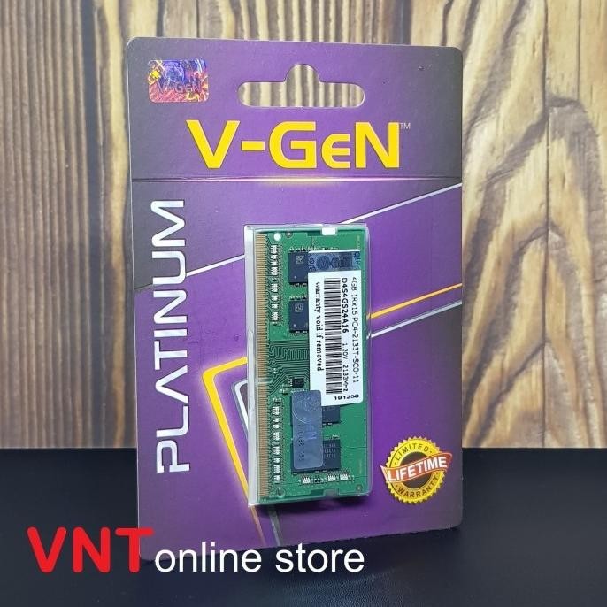 Sodimm Ddr4 4Gb Pc 17000 / 2133Mhz Ram 4 Gb 2133 Mhz Platinum V-Gen
