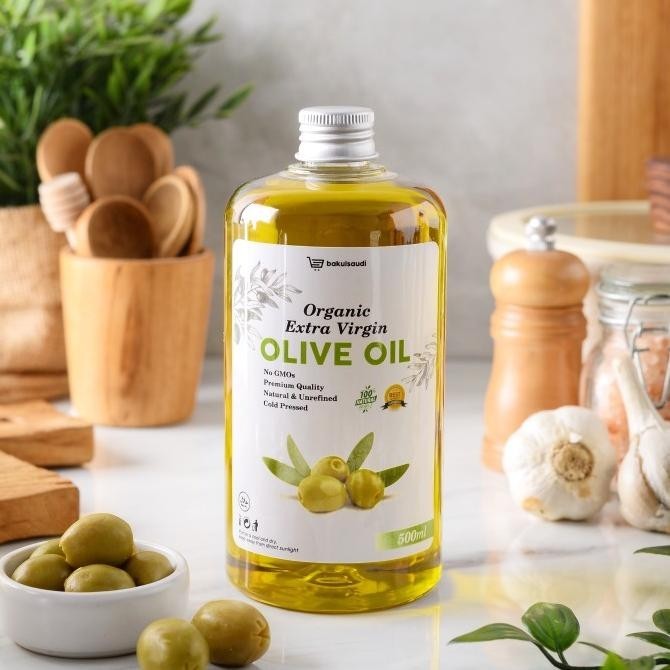 

Minyak Zaitun Extra Virgin Olive Oil Organic Premium Murni Asli 100% L67T