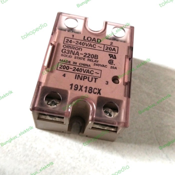 Omron G3Na-220B Soild State Relay 24-240Vac 20A Ori