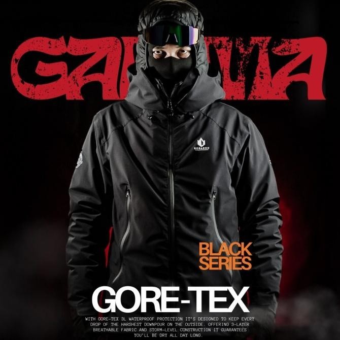 BOGABOO JACKET GORETEX 3 LAYER GAMMA WATERPROOF Pria Wanita outdoor