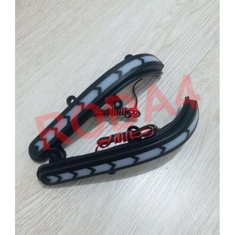 Lampu Sein Spion Mobil Agya TRD dan Tipe G With Running LED