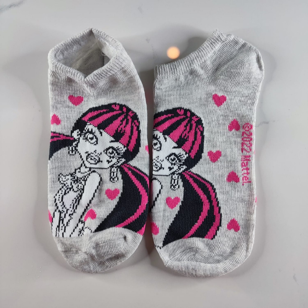 Harga Spesial Kaos Kaki Barbie Monster High Mattel Original Merchandise Cu6