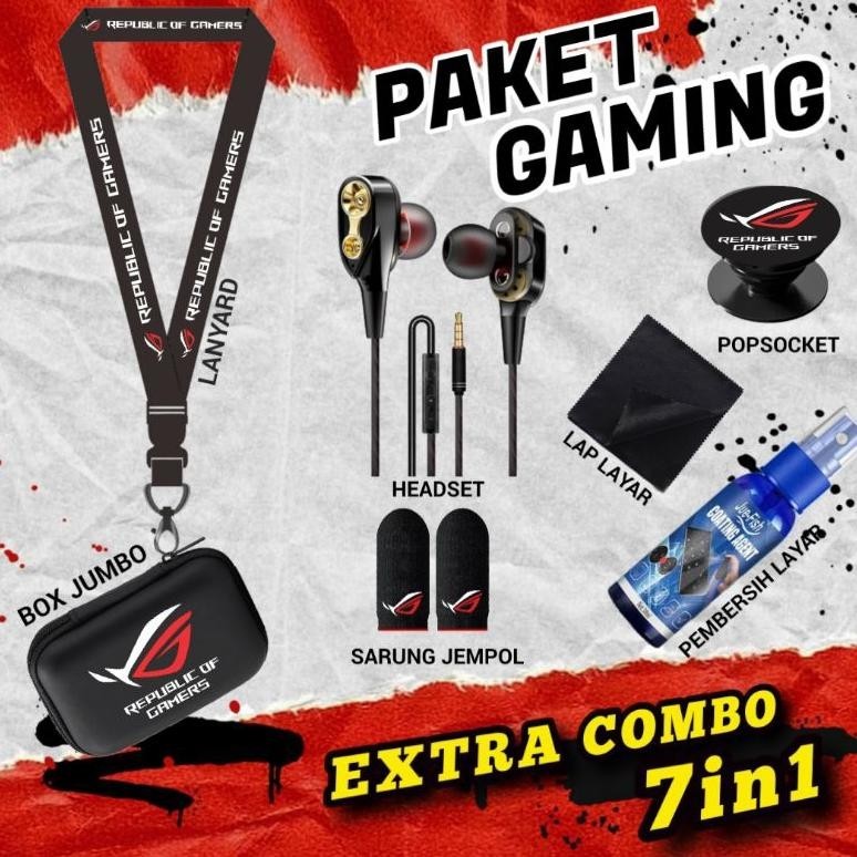Gratis Ongkir Paket Rog Sarung Jempol Game Gaming Anti Keringet Premium Promo
