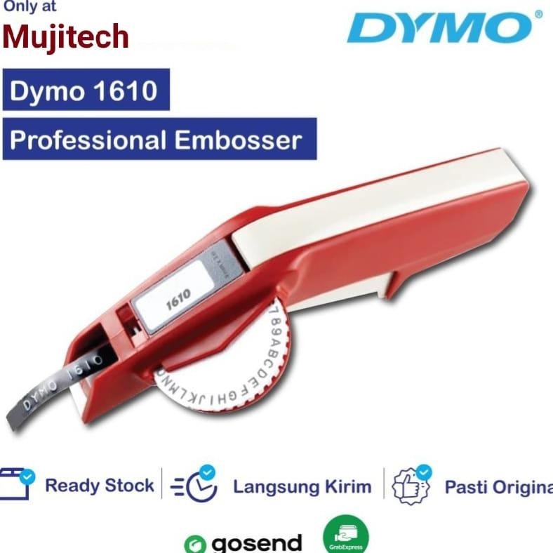 

Label Maker Emboss Dymo 1610 Bonus 2 Label Dymo Hitam