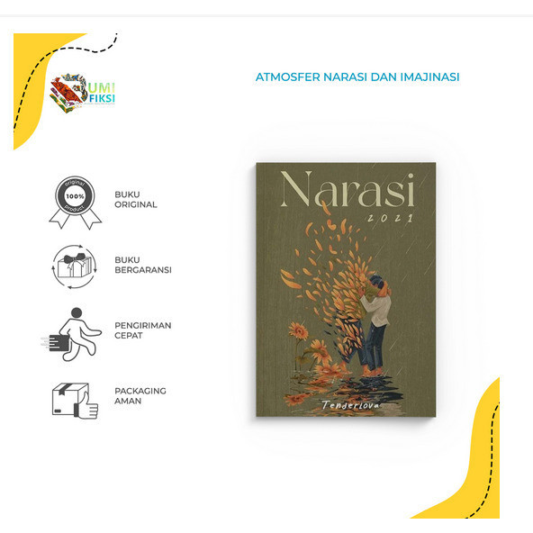Buku Novel Narasi 2021 - Penerbit LovRinz - Tenderlova - Bumi Fiksi
