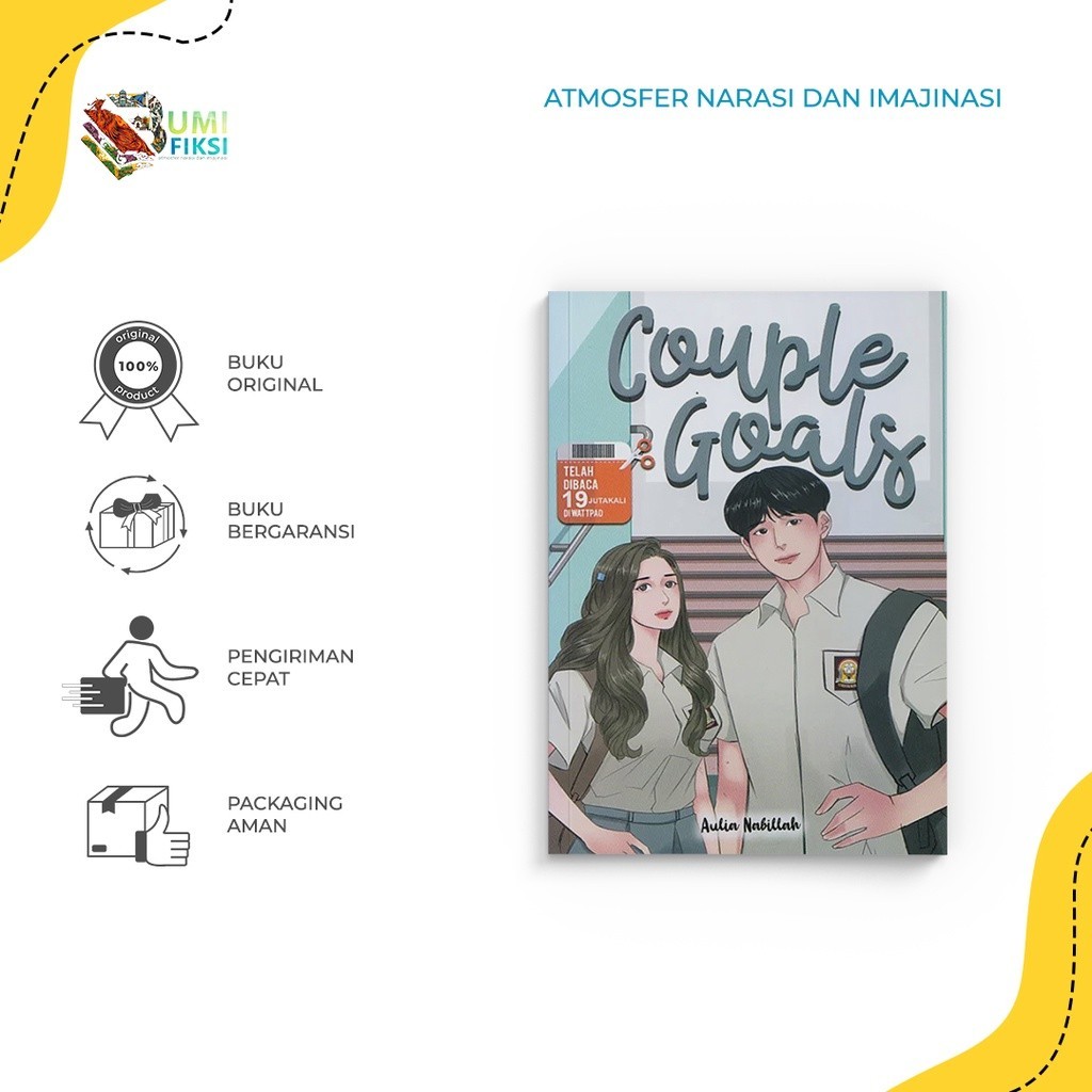 Buku Novel Couple Goals - Bumi fiksi