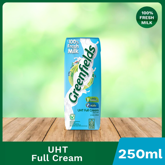 

Greenfields Susu UHT Full Cream 250ml