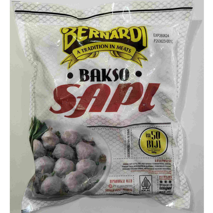 

BERNARDI BAKSO SAPI KECIL (50 Pcs/360 Gram)