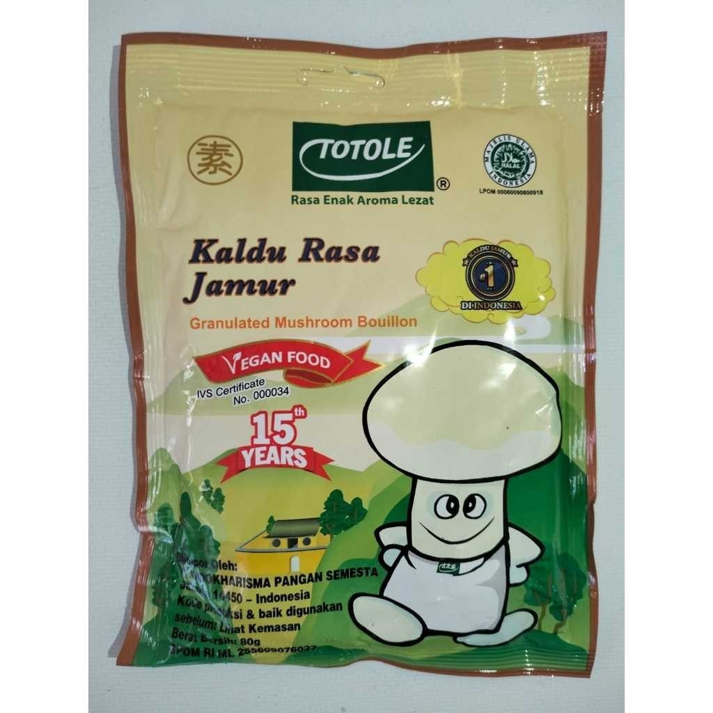 

TOTOLE KALDU JAMUR 80 GR