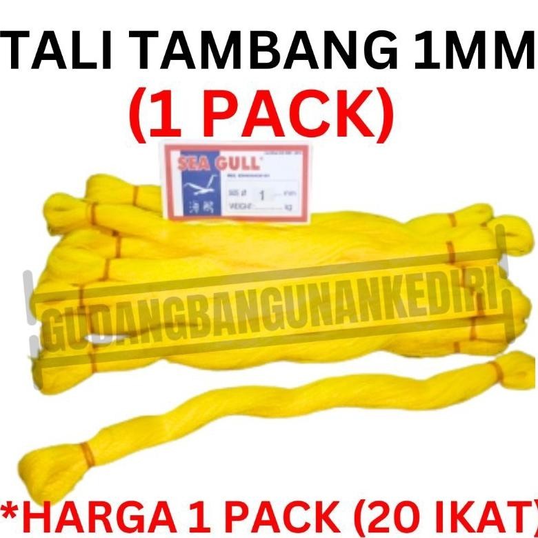 

Ok75 [1 PACK] Tali Tambang 1mm 1 pack 20pcs ikat / tali tampar 1mm / Tampar Plastik Buat Pasang Keramik / Benang Pondasi Rumah seagull sea gull 20 ikat 1 pack 1pack Original
