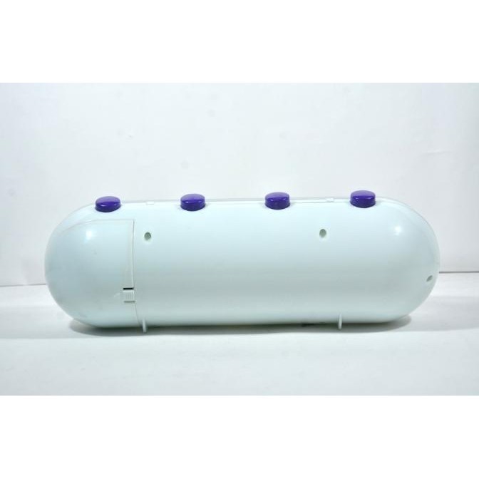 

Flip Clock Jam Meja Flip Clock Retro Vintage Warna Putih Alarm Clock KS