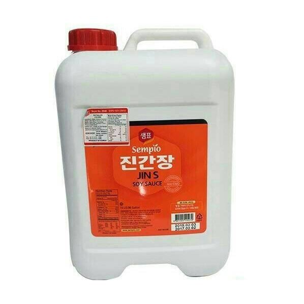 

Sempio Soy Sauce Jin S 5L Kecap Asin Korea 5 Litre Grosir Restoran