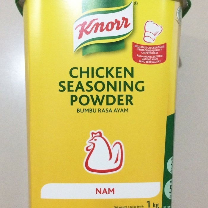 

Knorr - Chicken Seasoning Powder 1Kg / Kaldu Ayam Bubuk Non Msg 1Kg