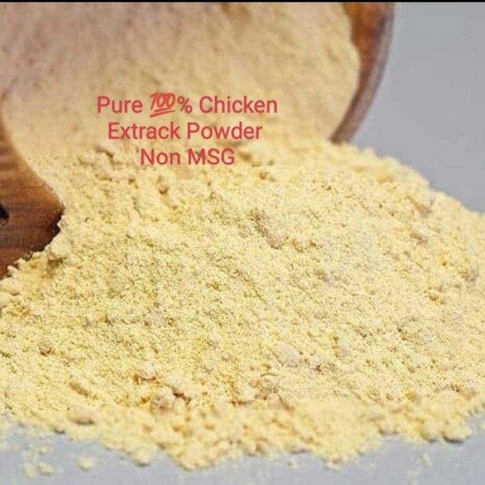 

Pure100% Chicken Extract Halal500Gram/Murni Kaldu Ayam Bubuk Non Msg