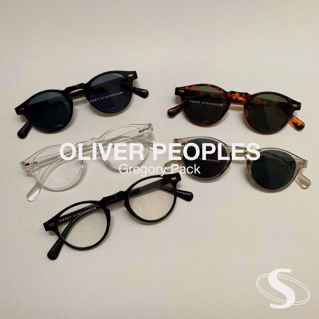 Sweet Stockroom | Oliver Peoples "Gregory Peck" (Kacamata Frame Minus Optik Vintage Korea Kecil Bula