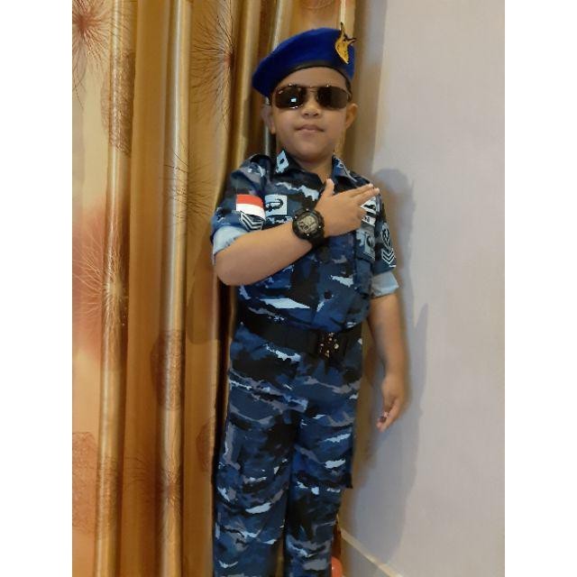 Baju dinas Lapangan Loren TNI AU Baju PDL Loreng TNI AU Baju Profesi TNI AU Loreng Gagah banget