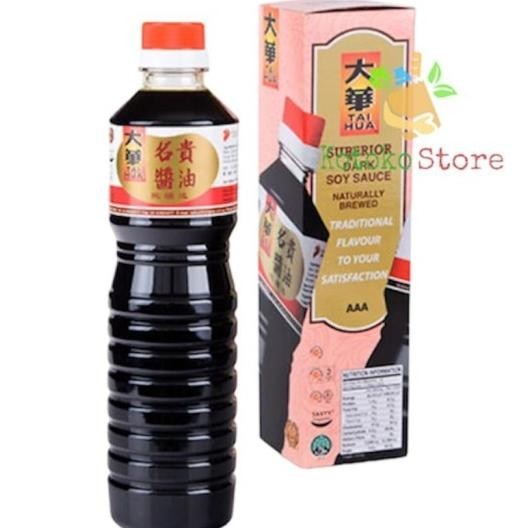 

Tai Hua Ior Light/Dark Soy Sauce/Tai Hua Kecap Asin Ior 640M