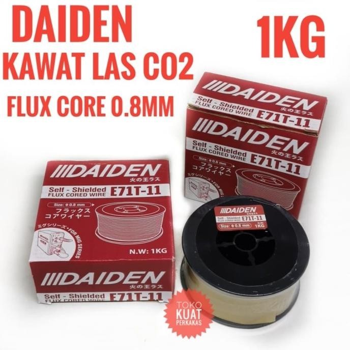 Daiden Kawat Las Co2 Flux Core 0,8 Mm