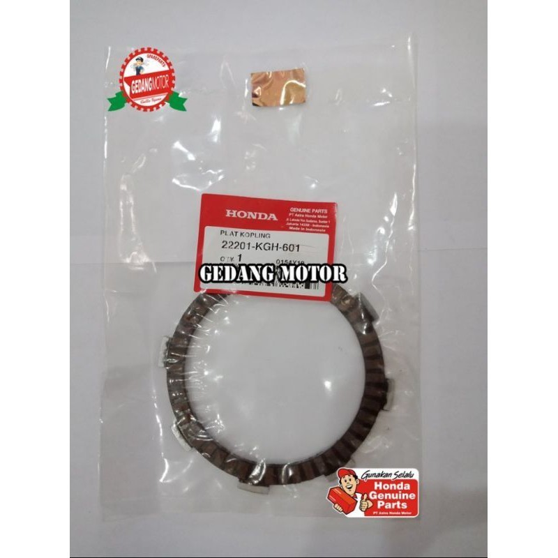 KAMPAS KOPLING / PLAT KAMPAS KOPLING/ PLAT GESEK- TYPE SEPEDA: CB150R, CBR150, CS1, SONIC ORI AHM