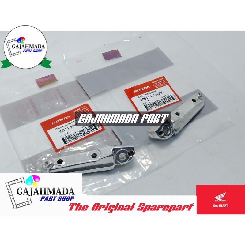 FOOTSTEP KAKI DEPAN CB150R OLD NEW CB 150 R/L LED  ASLI ORIGINAL AHM