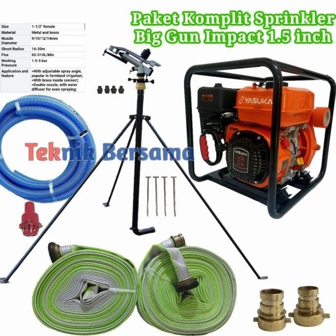 Sprinkler Big Gun Impact Paket Komplit