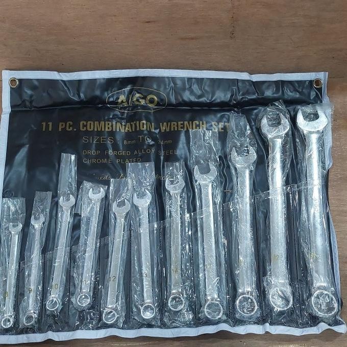 Aigo Kunci Ring Pas 8-24Mm 11 Pcs  [ Duoble L21 ]