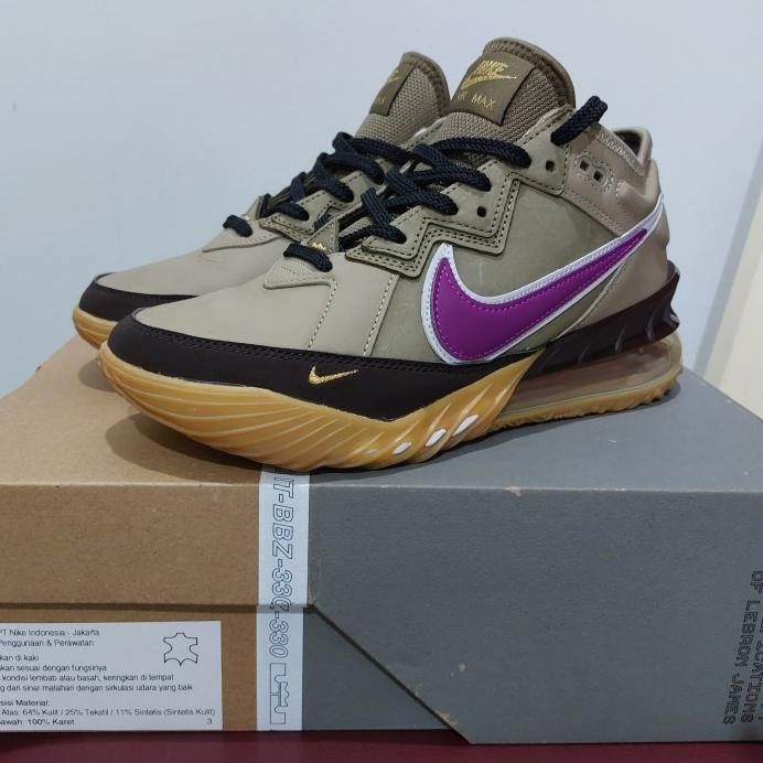 NIKE LEBRON 18 LOW NRG VIOTECH ATMOS SIZE 40 ORIGINAL