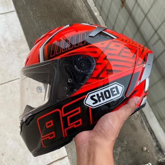 SHOEI X14 RED ANT MARQUEZ