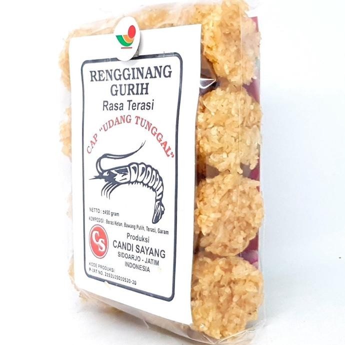 

He13 CAP UDANG TUNGGAL RENGGINANG RASA TERASI 450gr | MENTAH MADURA TRASI MENTAH Berkualitas