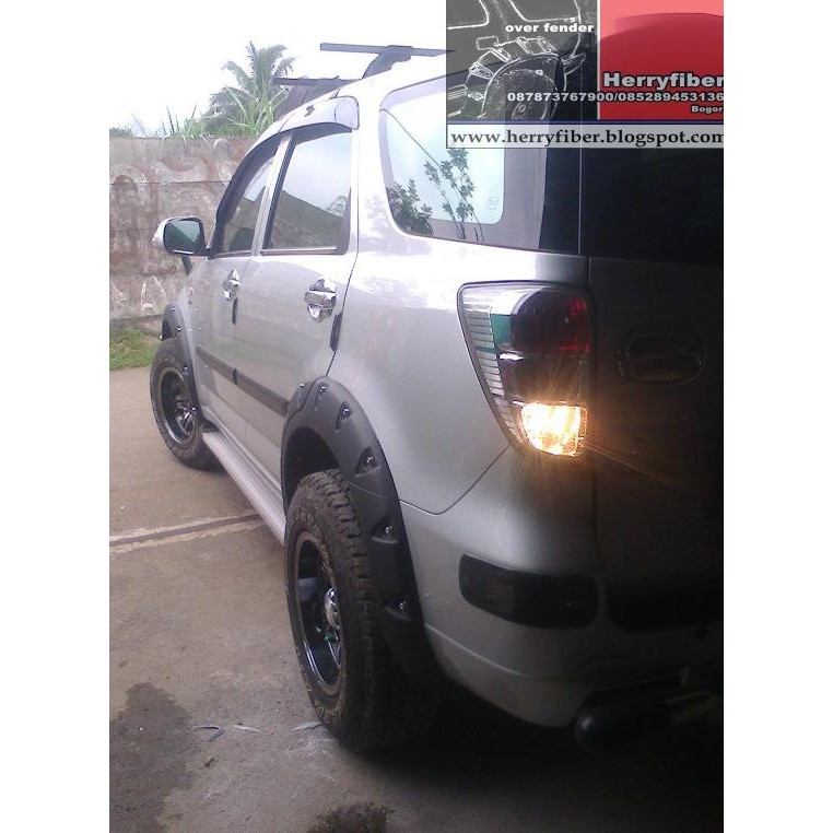 Over Fender Terios Model Baut L 2011-2014