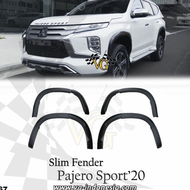 Over Fender Pajero 2021 Import Plastik/Over Fender Pajero Sport 2021
